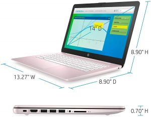 2021 HP Stream 14 HD Thin and Light Laptop