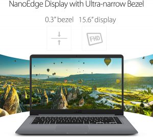 ASUS VivoBook Thin and Lightweight FHD WideView Laptop